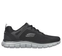 Skechers Homme Piste - Plus Large Chaussures Course en Noir/Charbon Taille 7-12