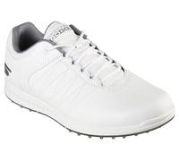 Skechers Homme Pivot Spikeless Chaussures de Golf, Blanc/Gris, 47.5 EU