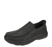 Skechers Homme Pollard-Osgood Autre Cuir, Noir, 43 EU