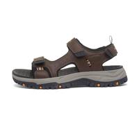 Skechers Homme Prewitt Rigdon Sandale de Sport, Brown, 41 EU