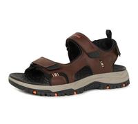Skechers Homme Prewitt Rigdon Sandale de Sport, Brown, 41 EU