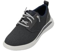 Skechers Homme Proven Gladwin Baskets, Charcoal Mesh, 46 EU