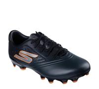 Skechers Razor 1.5 Academy Chaussures de football pour homme, noir/orange, 44 EU