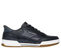 Skechers - Baskets Homme Recoil - Cuir/PU noir, garniture blanche - 41,5 EU