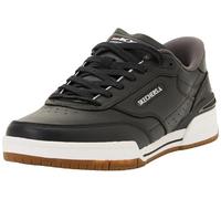 Skechers Baskets RecoilSneaker pour homme Cuir noir/PU Bordure blanche 42,5 EU