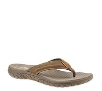 Skechers Homme Relaxed Fit-Reggae-cobano Tongs, Marron (Brown BRN), 39.5 EU