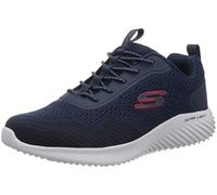 Skechers Homme Relieur Basket, Bleu Marine, 43 EU