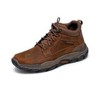 Skechers Homme RESPECTED Boswell Baskets, Marron, 45.5 EU