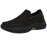 Skechers Mocassin Respected Calum – Cuir synthétique noir – Taille 45 EU