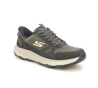 Skechers Homme Ridge Oak Gateway Trail Baskets, Olive Textile/Synthetic/Trim, 48.5 EU