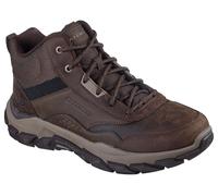 Skechers Homme Santoro Hopkins Botte de randonnée, Cocoa Leather/Synthetic/Mesh, 42.5 EU