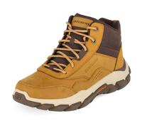 Skechers Homme Santoro Hopkins, Wheat Leather Synthetic Mesh, 44 EU