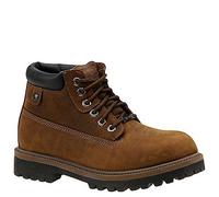 Skechers Homme Sergeants Verdict Boots, Dark Brown Waterproof Crazyhorse Leather, 39.5 EU