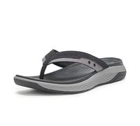 Skechers Homme Silva-Falco Sandale, Noir, 44.5 EU