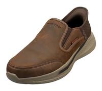 Skechers Baskets homme Slade Cooper – à enfiler, coupe décontractée – Dark Brown 42.5 EU