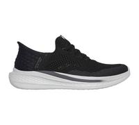 Skechers Homme Slade Quinto Slip-In ENTRAINEUSE, Black Knit, 42 EU