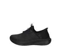 Skechers Homme Slade Zachary Slip-In ENTRAINEUSE, Black Mesh / Leather, 43 EU