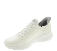 Skechers Homme Slip ins Mains Libres Bobs Squad Chaos-Daily Hype Basket, Blanc, 44 EU