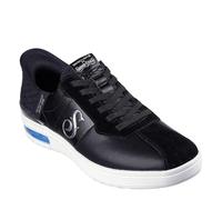 Skechers Homme Slip ins Mains Libres X Snoop Dogg-Doggy Air Basket, Cuir Noir, 41.5 EU