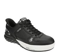 Skechers Homme Snoop Sizzle Toke Slip-Ins Basket, Black Leather, 43 EU