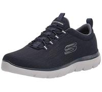 Skechers Homme Sommets Louvin Mocassin, Bleu Marine, 43 EU Large