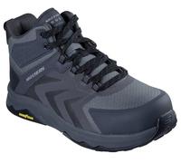 Skechers Homme Speed-Flex Trekker Nordown Botte de Protection Incendie et de sécurité, Charcoal Textile/Synthetic, 43 EU