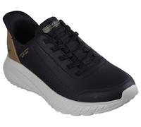 Skechers Homme Squad Chaos - Slip-ins élastiques Basket, Noir, 45 EU