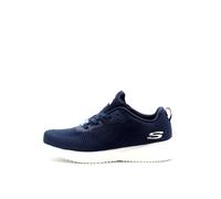 Skechers Homme Squad Sneaker, Navy Mesh/Trim, 44 EU