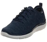 Skechers Homme Summit Doharis Baskets, Navy Knit Trim, 43 EU