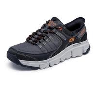 Skechers Baskets Homme Summits AT 237622 Maille synthétique grise Garniture orange 41.5 EU