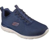 Skechers Homme Summits Chaussures, Marine Orange, 41.5 EU