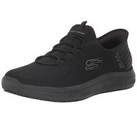 Skechers Homme Summits Colsin SR Hands Free Slip-Ins Chaussures de Travail, Noir, 43 EU Large