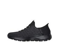 Skechers Homme Rythme clé des Sommets Baskets, Maille filetée Noire, 39.5 EU