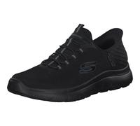 Skechers Homme Summits High Range Glisser sur, Black Mesh/Trim, 48.5 EU