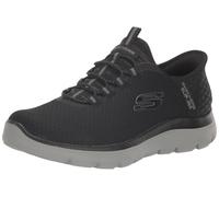 Skechers Homme Summits High Range Slip-In ENTRAINEUSE, Black Mesh/Charcoal, 48.5 EU