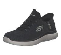 Skechers Homme Summits Key Pace Baskets, Black Mesh, 45 EU