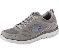 Skechers Baskets Homme Summits South Rim – Gris cuir/maille/garniture – Taille 45