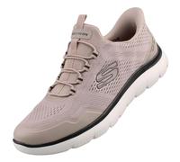 Skechers Homme Summits Top Rate Basket, Taupe Mesh/Black TPU, 43 EU