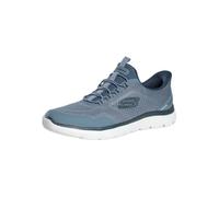 Skechers Homme Summits Top Rate Espadrilles | Baskets bleues, lacets élastiques, mousse à mémoire de forme, végétalien, homme, chaussures