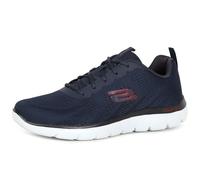 Skechers Homme Summits Torre Baskets, Bleu, 44 EU
