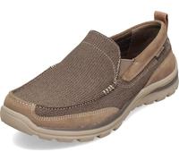 Skechers Homme Superior-Milford 64365 Mocassins, Marron Light Brown Ltbr, 42.5 EU