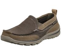 Skechers Homme Superior Milford Mocassin, Brown Light Brown Ltbr, 40 EU Large
