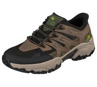 Skechers Homme Terraform Pierce Baskets, Brown Leather Synthetic Textile Black Trim, 41 EU