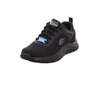 Skechers Homme Track Broader, Black Mesh Pu, 42 EU
