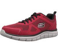 Skechers Homme Track BUCOLO Chaussures de Running, Rouge, 42.5 EU