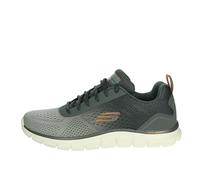 Skechers Homme Track Ripkent Baskets, Olive Mesh Synthetic, 43 EU