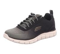 Skechers Homme Track-ripkent Shoes, Textile Olive Avec Bordure Noire, 48.5 EU