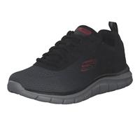 Skechers Homme Track Ripkent Zapatillas-hombre, Garniture Anthracite En Filet Noir, 39.5 EU