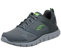 Skechers Homme Track Syntac Flat-sheets, Gris, 42.5 EU