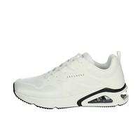 Baskets homme Skechers Air Uno -Revolution-Airy - Blanc - Lacets - Plat 42